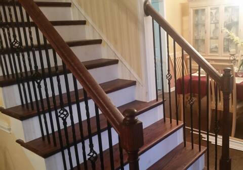 remodel carpeted stair